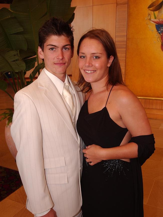 Palm Beach Currumbin High School formal at Conrad Jupiters Casino. Alexa Kilburn and Aaron Raguse. Reporter: Ben Dillaway