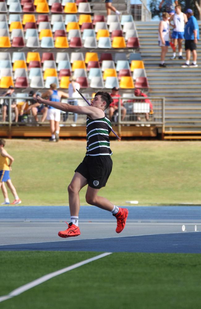 GPS Track and Field Senior Championship action.