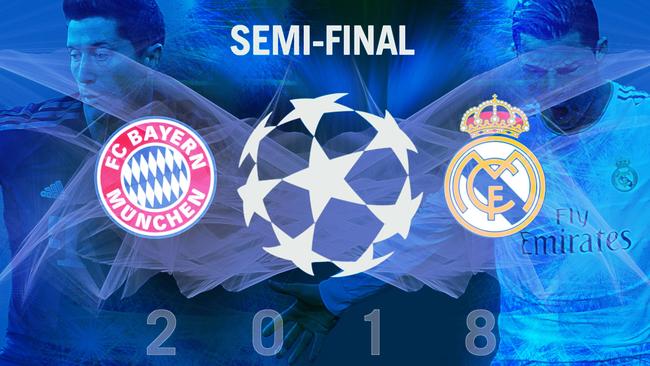 Bayern Munich and Real Madrid do battle in a Champions League semi-final