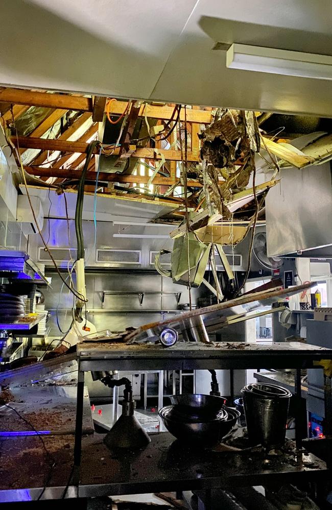 Spirit House had their kitchen "totally destroyed" during a break-in which forced the restaurant to close.