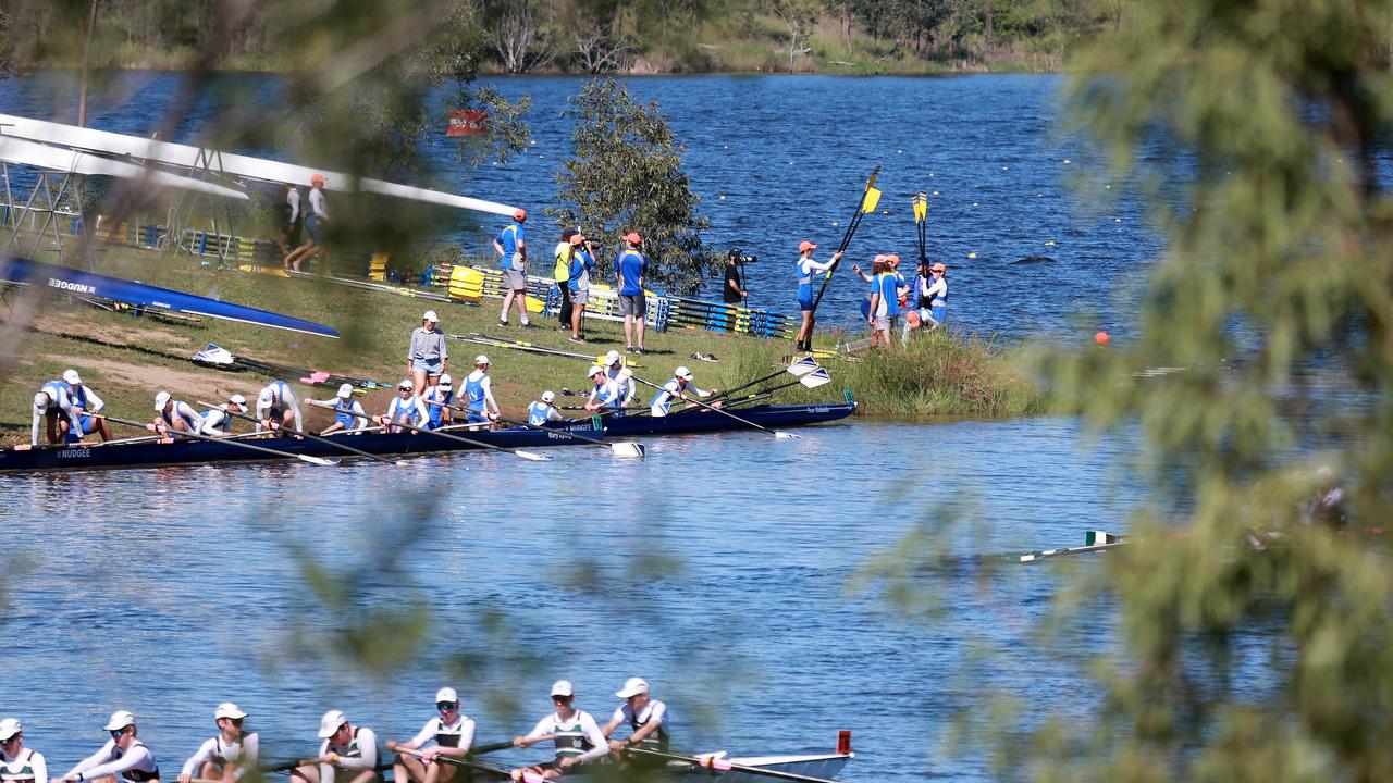 GPS Head of the River, Lake Wyaralong. Picture: Sarah Marshall/AAP