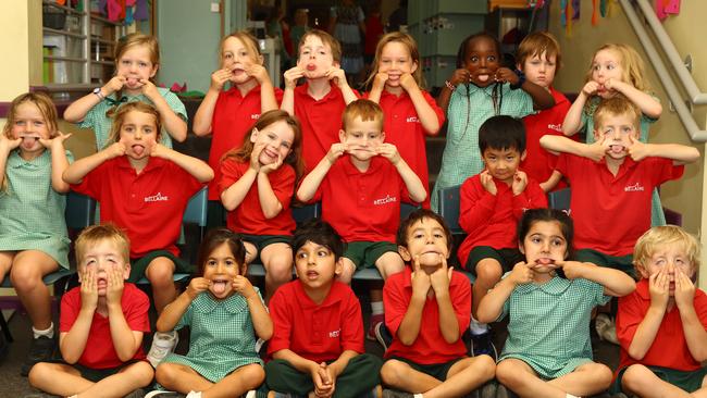 Bellaire Primary School 2025 Prep HM front Arlo Cheater, Madeline Petrovski, Yusuf Shah, Marko Varela Aubone, Lena Rastgoo, Liam OÃ•Loughlin. Middle Iggy Haugh, Sybilla McHugh, Willa Cropley, Eddie Paisley, Leeron Ho, Noah Drummond. Back Stella Fitzgerald, Neve McCallum, Benji Saunal, Harriet Debenham, Erica Kibet, Oscar Larsen, Savannah McManus