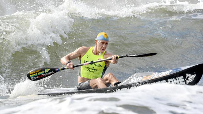 Ironman champion and Surfers Paradise star Ali Day at the 2024 Aussies. Picture: SLSA