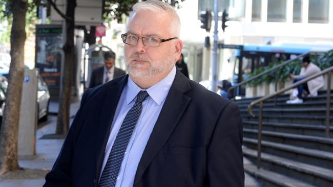 Stuart Robert Van Dyken outside the Downing Centre Court. Picture: Jeremy Piper