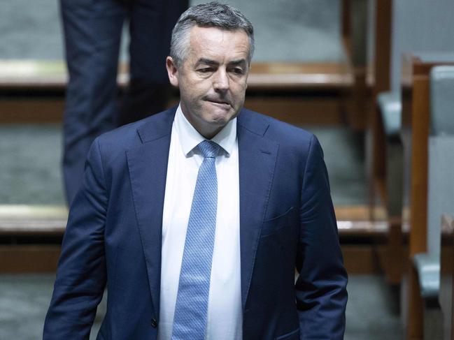 Veteran Affairs Minister Darren Chester in the House of Representatives on Monday. Picture: NCA NewsWire / Gary Ramage