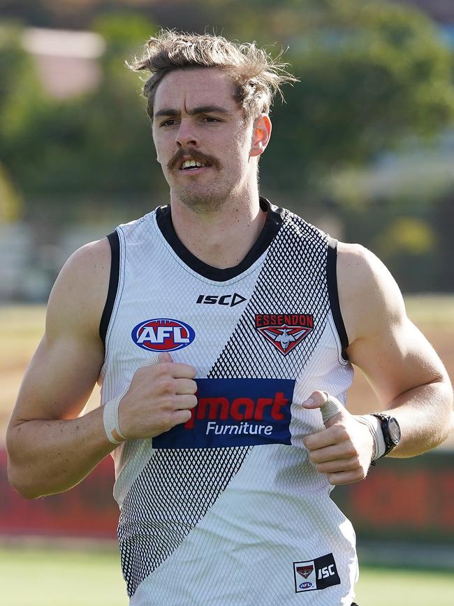 David could be laughing once Joe Daniher returns from injury. Picture: AAP Image/Stefan Postles. 