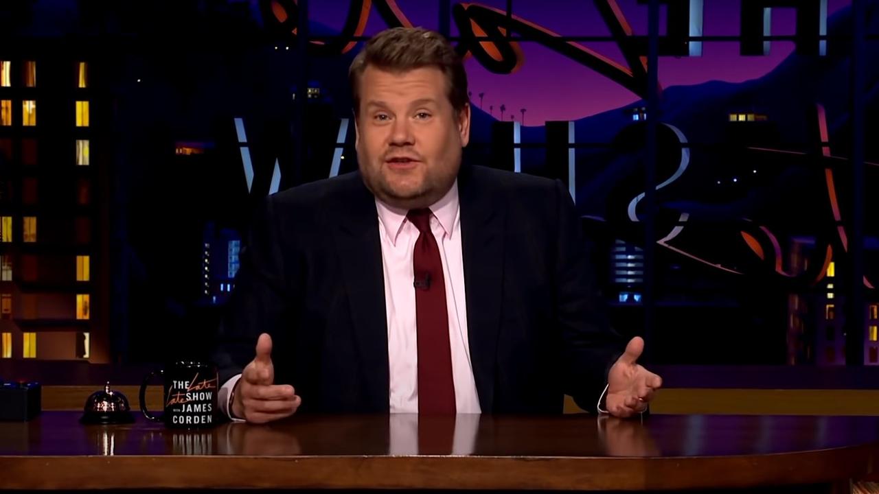 James corden online hair