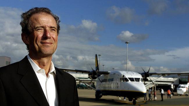 Koen Rooijmans came from the Netherlands in the late 1990s to pilot a dramatic change in the direction of Brisbane Airport. Picture: Heather Faulkner