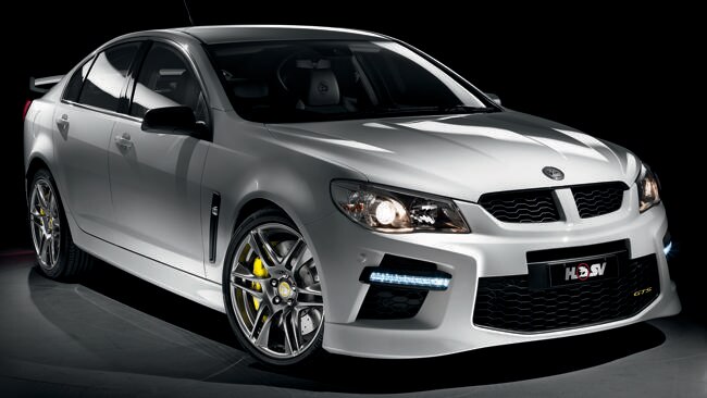 Out with a bang ... HSV is set to introduce the supercharged V8 from the GTS across most models in its range. Photo: Supplied