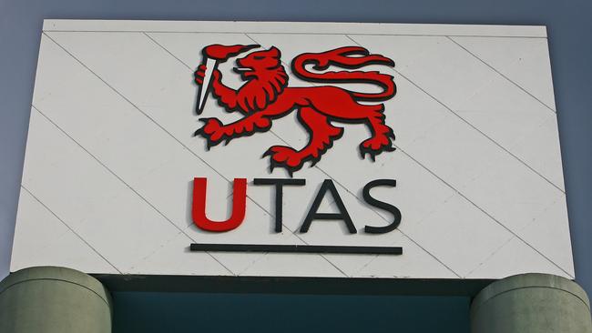 International students studying at the University of Tasmania (UTAS), UTAS logo