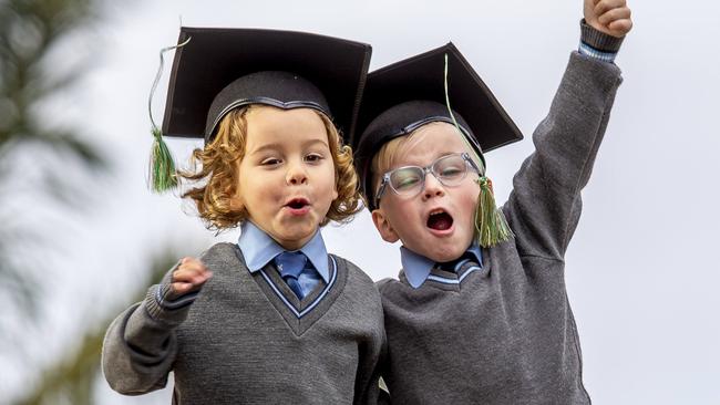 The education minister says remote or flexible learning could become a permanent fixture in Victoria’s education system after its successful application during the coronavirus pandemic. Picture: Tim Carrafa