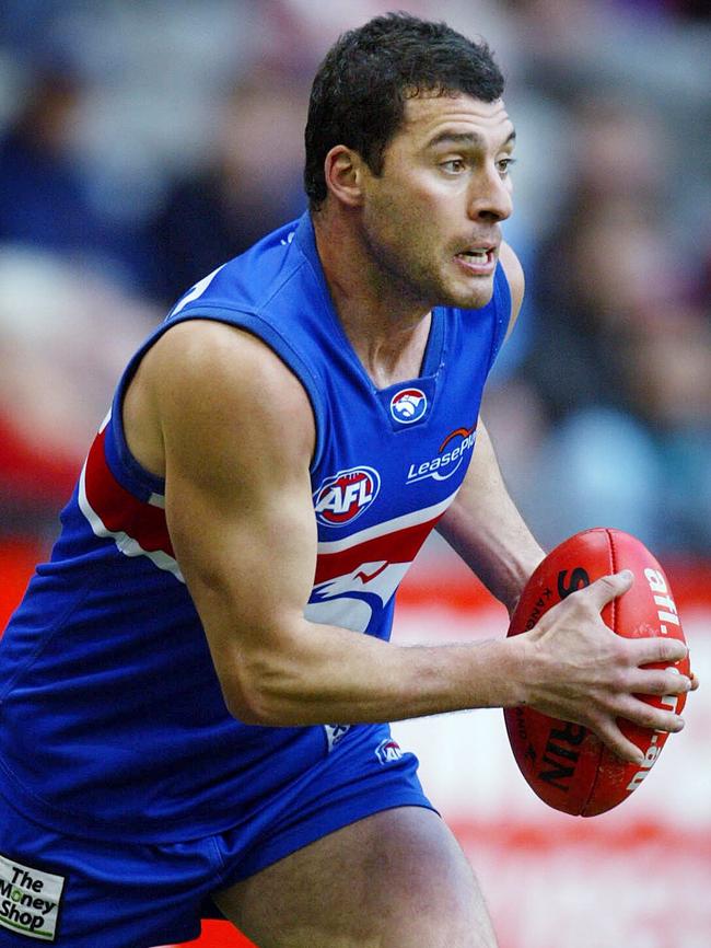 Dimattina in action for the Bulldogs in 2003.