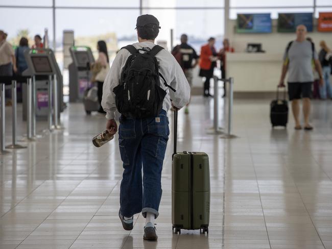 ADELAIDE, AUSTRALIA - NewsWire Photos 1,April, 2024: Busiest day of the year at Adelaide airport.  Picture: NCA NewsWire / Kelly Barnes