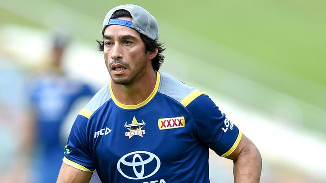 Johnathan Thurston at Cowboys training, 1300 Smiles Stadium. Picture: Alix Sweeney