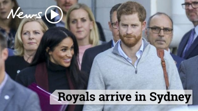 Royals Arrive in Sydney