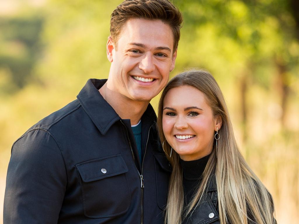 The couple went public with their relationship just two months ago after the finale aired.