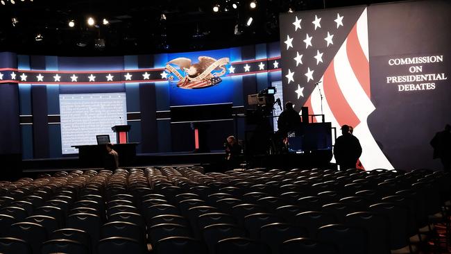 The stage is set. Picture: AFP