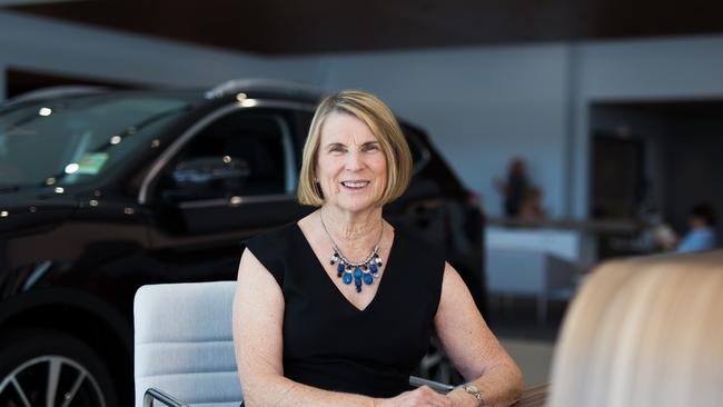 Village Motors managing director Marlene Newcombe at the New North Lakes dealership. Photo: Caitlin Boland