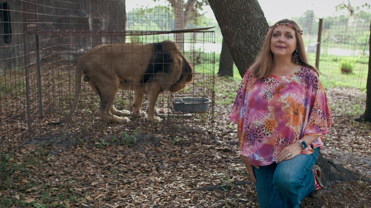 Carole Baskin is the founder and CEO of Big Cat Rescue in Florida. Picture: Netflix