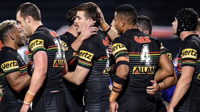 No Cleary? No worries for the Penrith Panthers who had an easy win over the New Zealand Warriors. AAP Image/Dan Himbrechts