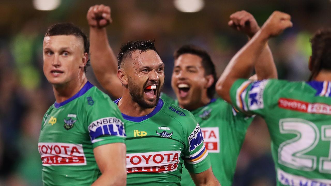 NRL: Canberra Raiders defeat Gold Coast Titans, comeback victory