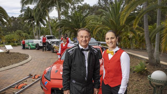 Russell Ingall and Molly Taylor. Picture: Justin Overell