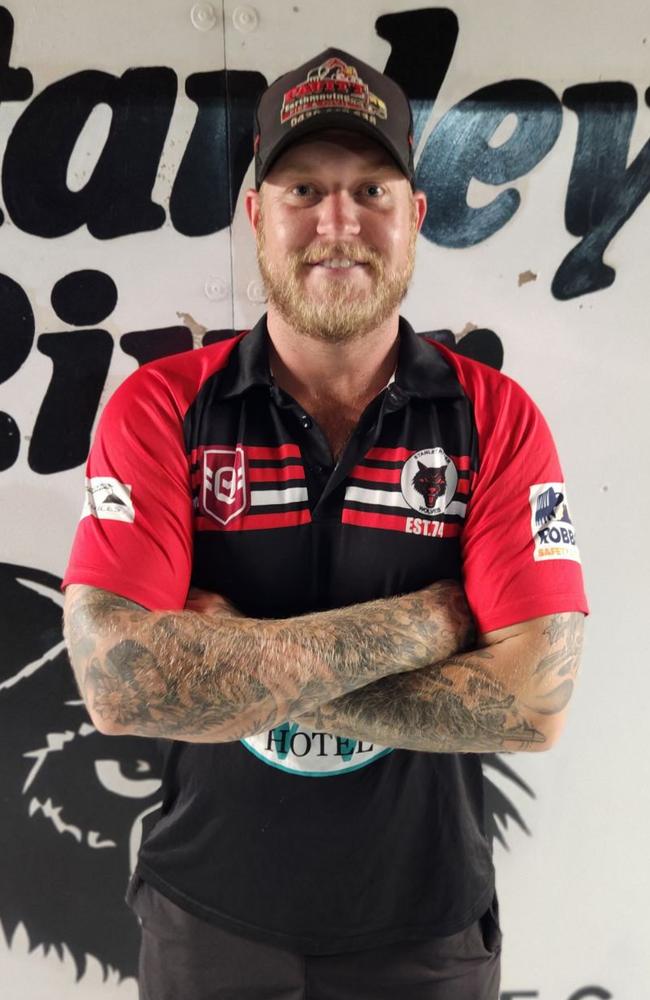 Stanley River Wolves head coach Ethan Szendrey.