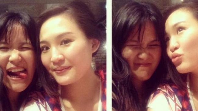 Former Australian resident Jessica Wongso (left) with her friend Mirna Salihin. Wongso is accused of murdering Salihin at a Jakarta cafe in January this year.