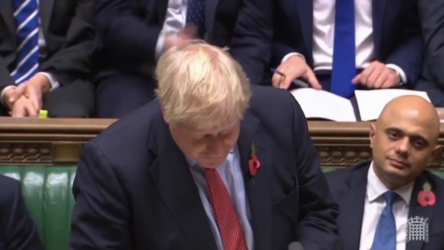 "There is only one way now to move this country forward": Boris Johnson