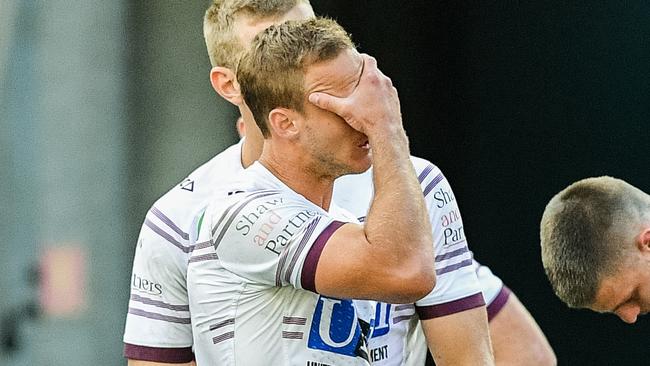 Daly Cherry-Evans was one player fined after an incident with Jackson Hastings in Gladstone.
