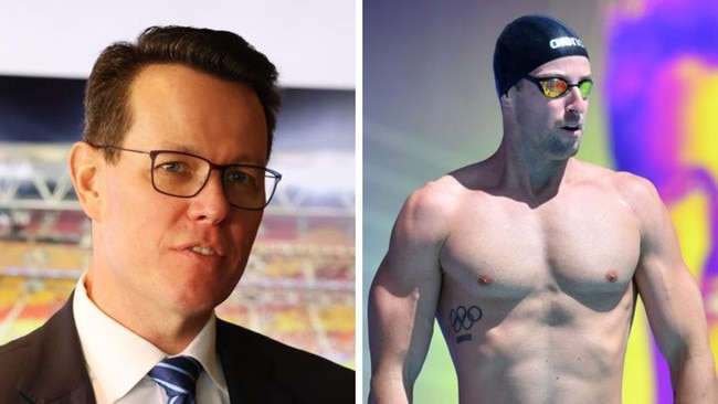 Kieren Perkins and James Magnussen. Photos: News Corp/AAP