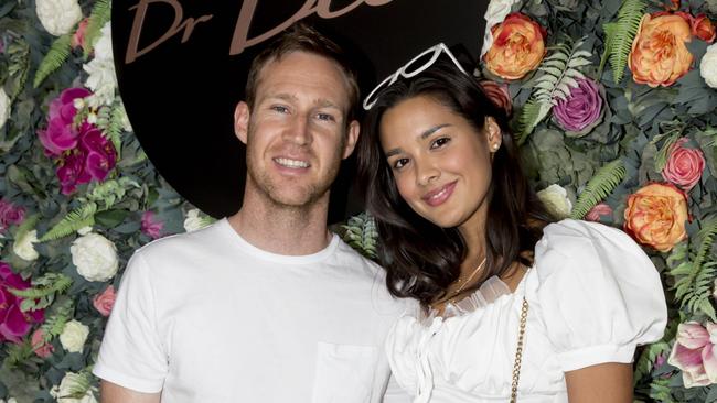 David Reynolds and Tahan Lew at Docklands in February 2020. Picture: Supplied/Sam Tabone