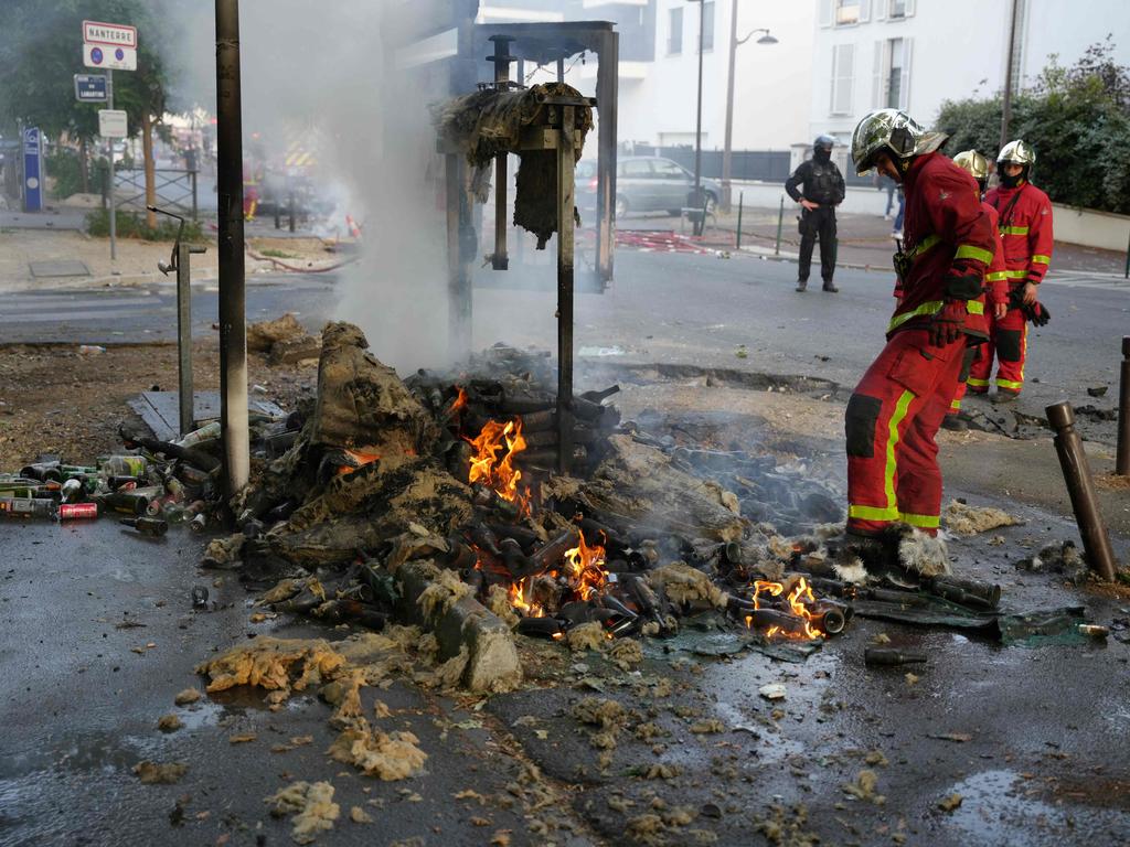 The shooting sparked mass riots.Picture: AFP