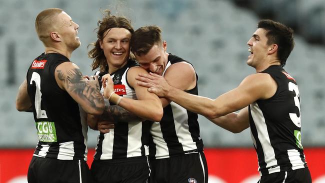 Collingwood took the lead early and never surrendered it. (Photo by Darrian Traynor/Getty Images)