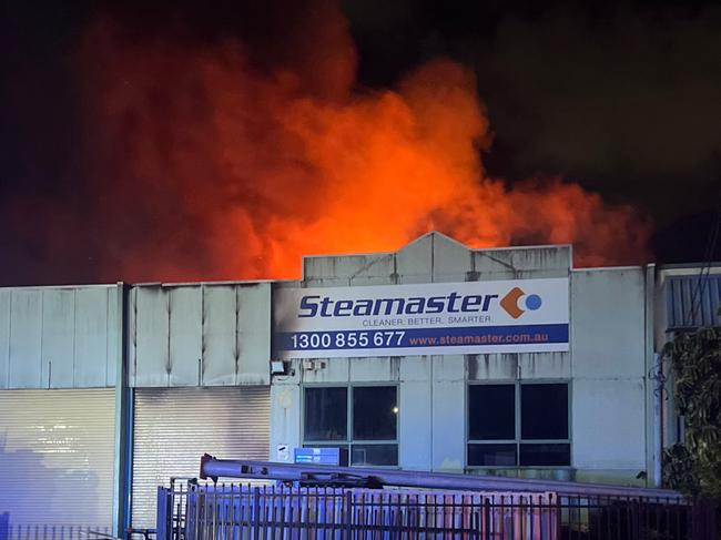 A fundraiser has been launched to help family business Steamaster rebuild after it was destroyed by a fire on New Year's Eve. Picture: GoFundMe