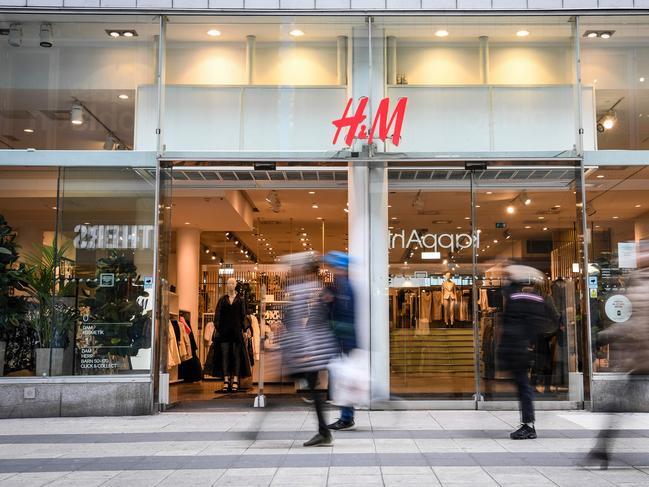 Swedish clothing giant H&amp;M 168 stores in Russia. Photo: Fredrik Sandberg/ TT News Agency / AFP