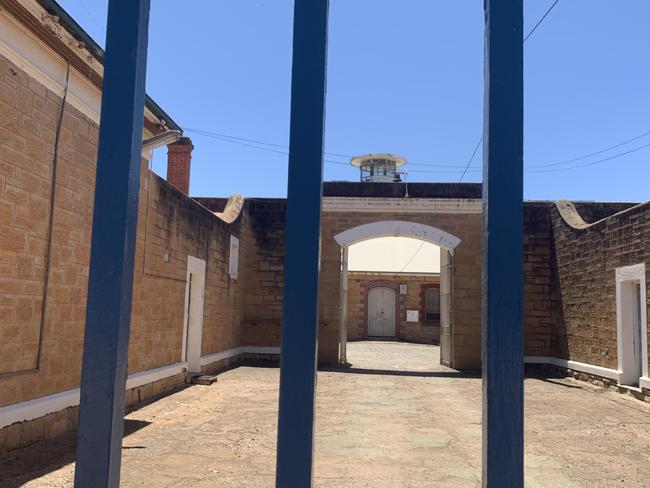 The Gladstone jail has historically been a tourist draw for the town. Picture: Isaac Selby