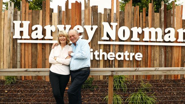 Harvey Norman, which is chaired by Gerry Harvey and run by his wife Katie Page, report a drop in sales and profits due to lockdowns. Picture: Sam Ruttyn