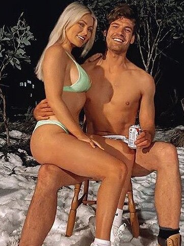 Keira Maguire and ex-boyfriend Matthew Zukowski. Picture: Instagram