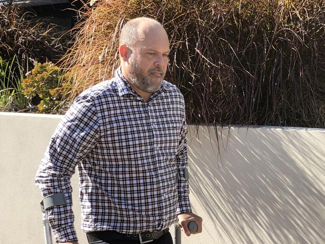 McLaren’s Landing operator Jason Allan Nicholls outside Southport Magistrates Court.