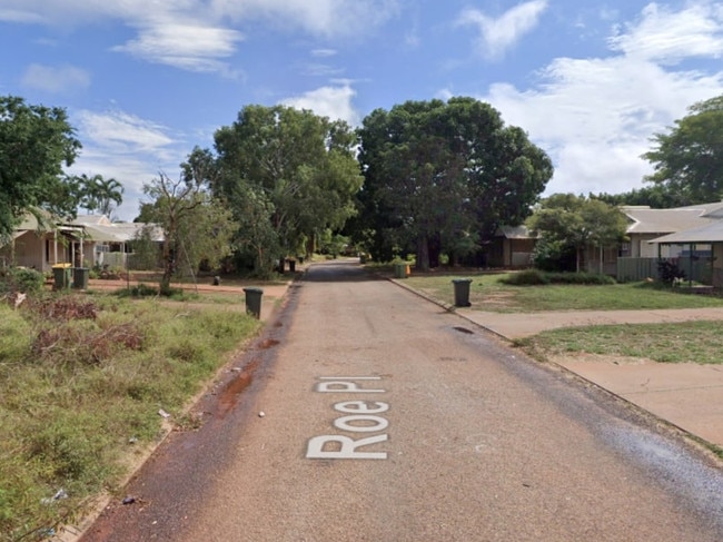 A crime scene has been established at Roe Pl, able Beach, after a woman died. Picture: Supplied