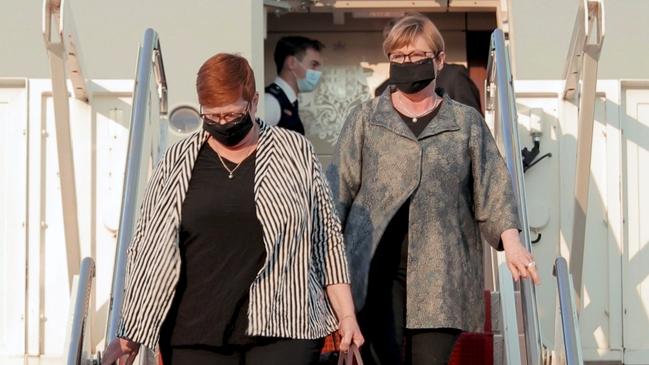 Marise Payne and Linda Reynolds arrive in Washington ahead of Australia US talks in Washington