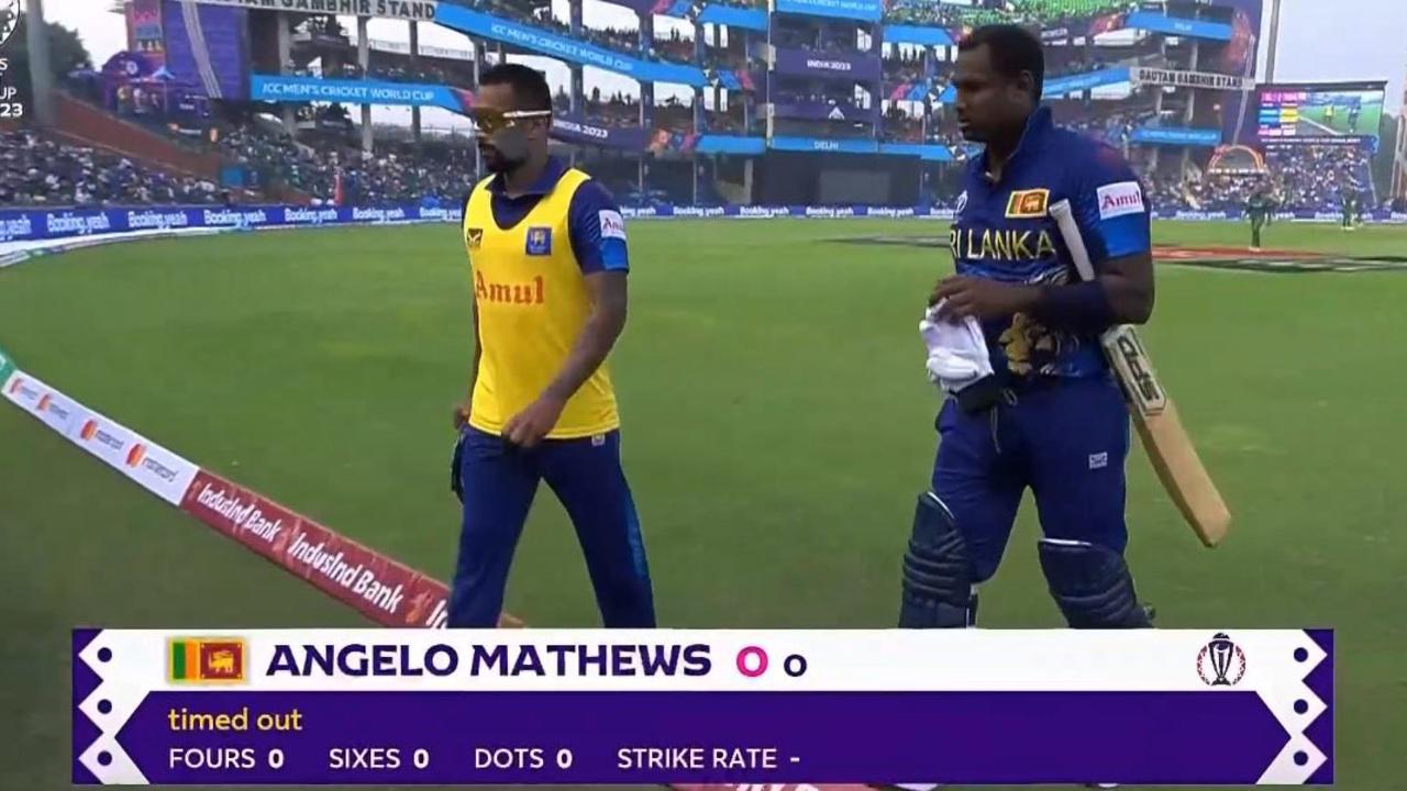 Angelo Mathews traci furtkę w meczu Sri Lanka – Bangladesz, wyjaśnienie przepisów, wideo, aktualności, co się stało
