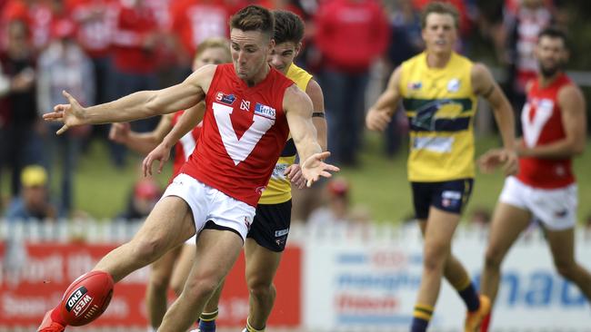 Brock Castree is out of the North side due to an ankle injury. Picture: Dean Martin/AAP