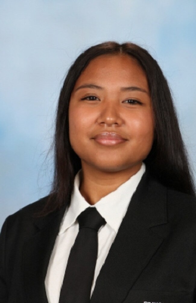 Lorieal Villar, Bray Park State High School captain. Picture: Contributed