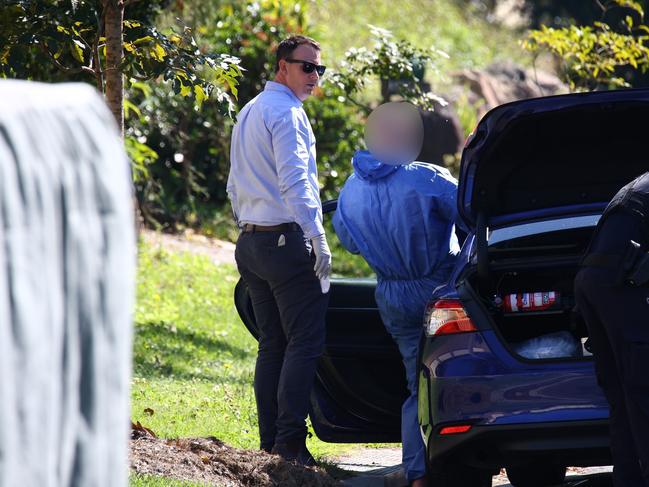 Mitchelton crime scene. Picture: David Clark