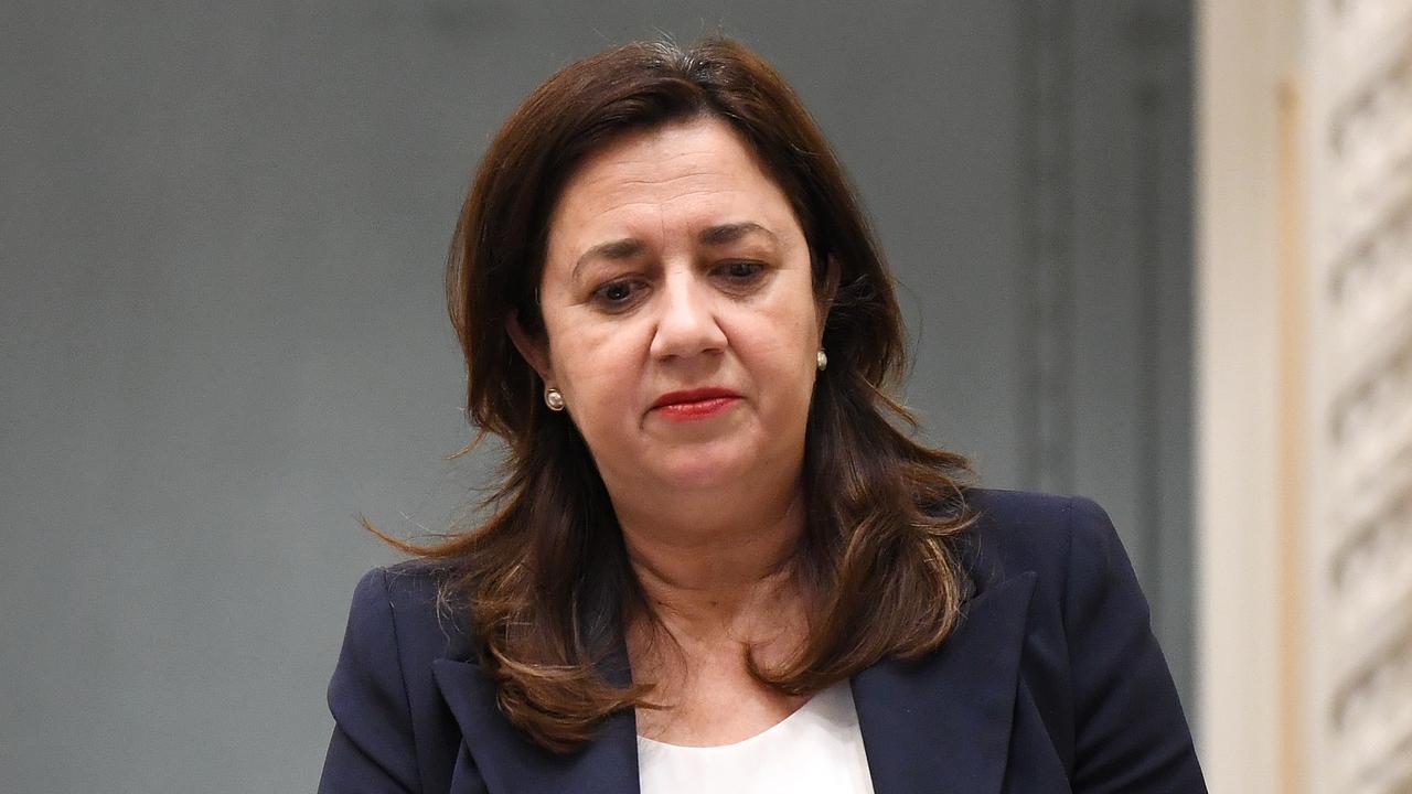 Queensland Premier Annastacia Palaszczuk said she wasn’t responsible for the exemptions. Picture: NCA NewsWire/Dan Peled