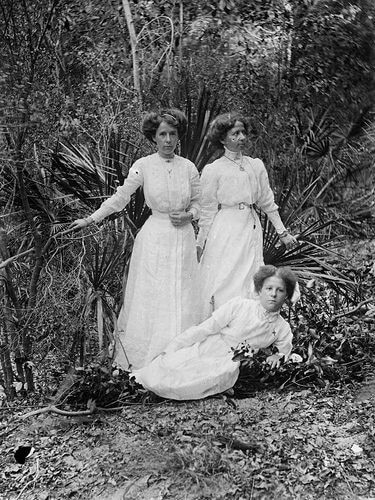 Byrne Sisters, Sandy Cape, Fraser Island, 1910–1920. A moment of leisure captured along Fraser Island’s picturesque coast. Source: Unknown