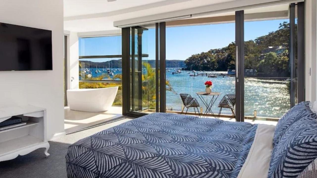 A home with views and a great entertaining area, such as Pittwater paradise in Sydney’s Newport, is what Aussies want from their next holiday in 2023. Picture: Pittwater Paradise Newport/Stayz