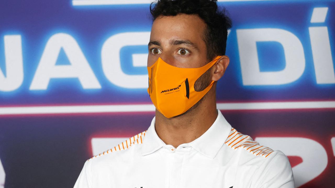 McLaren's Australian driver Daniel Ricciardo. Photo: AFP.